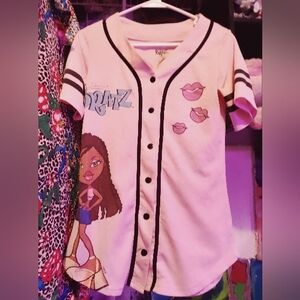 Bratz Girls Pink Baseball Tee